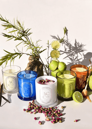 Ambient Light Venetian Scented Candle - Coconut & Lime