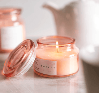 Botany Candle - Rose & Water Lily