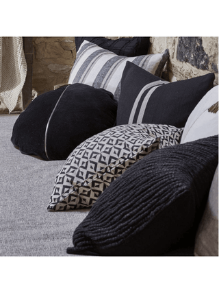 Artisan Cushion - Black - 50 x 50cm The Vignette Room - Homewares & Gifts