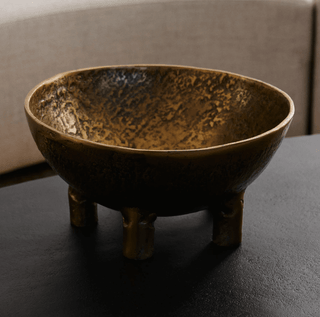 Mondo Antique Gold Bowl - Large