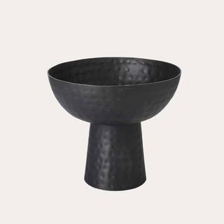 Black Pedestal Bowl - Small