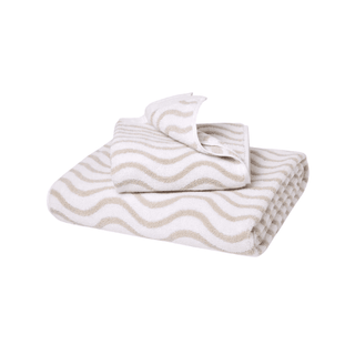 Wave Natural Hand Towel