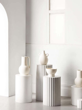 Zeus Chalk Vessel-Linen & Moore-The Vignette Room - Unique & Inspiring Furniture & Homewares in Paddington Sydney